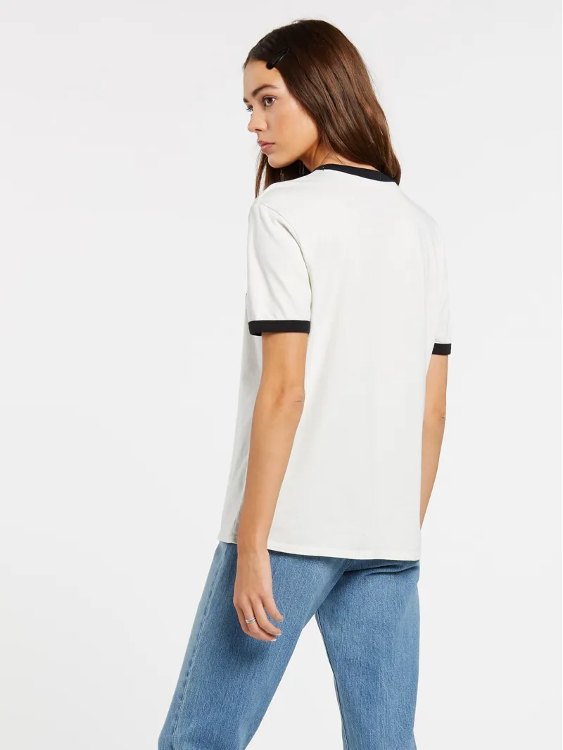 Volcom Truly Ringer Short Sleeved T-Shirt-1